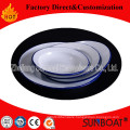 Enamel Deep Plate/Cookware Plate/Kitchen Enamel Pan/Logo Customized